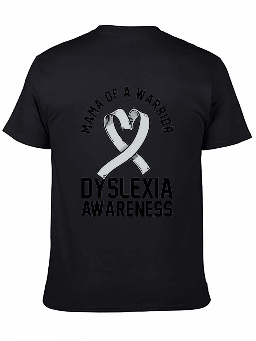 Mama of Warrior Dyslexia Awareness T-Shirt