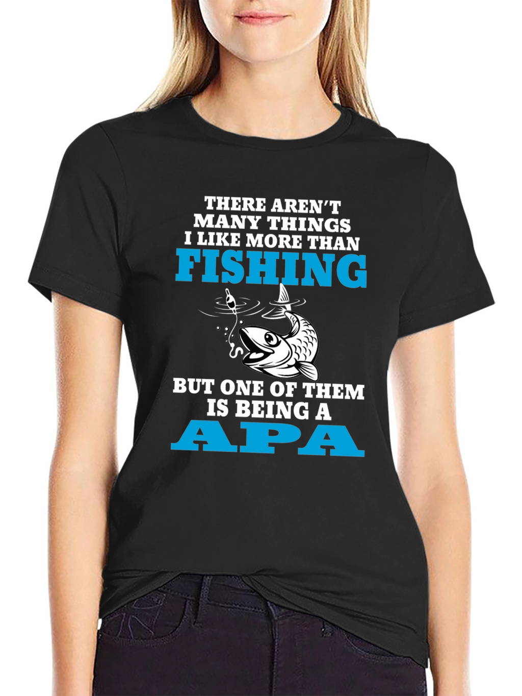 Fishing APA T-Shirt - Great Gift for Grandpas!