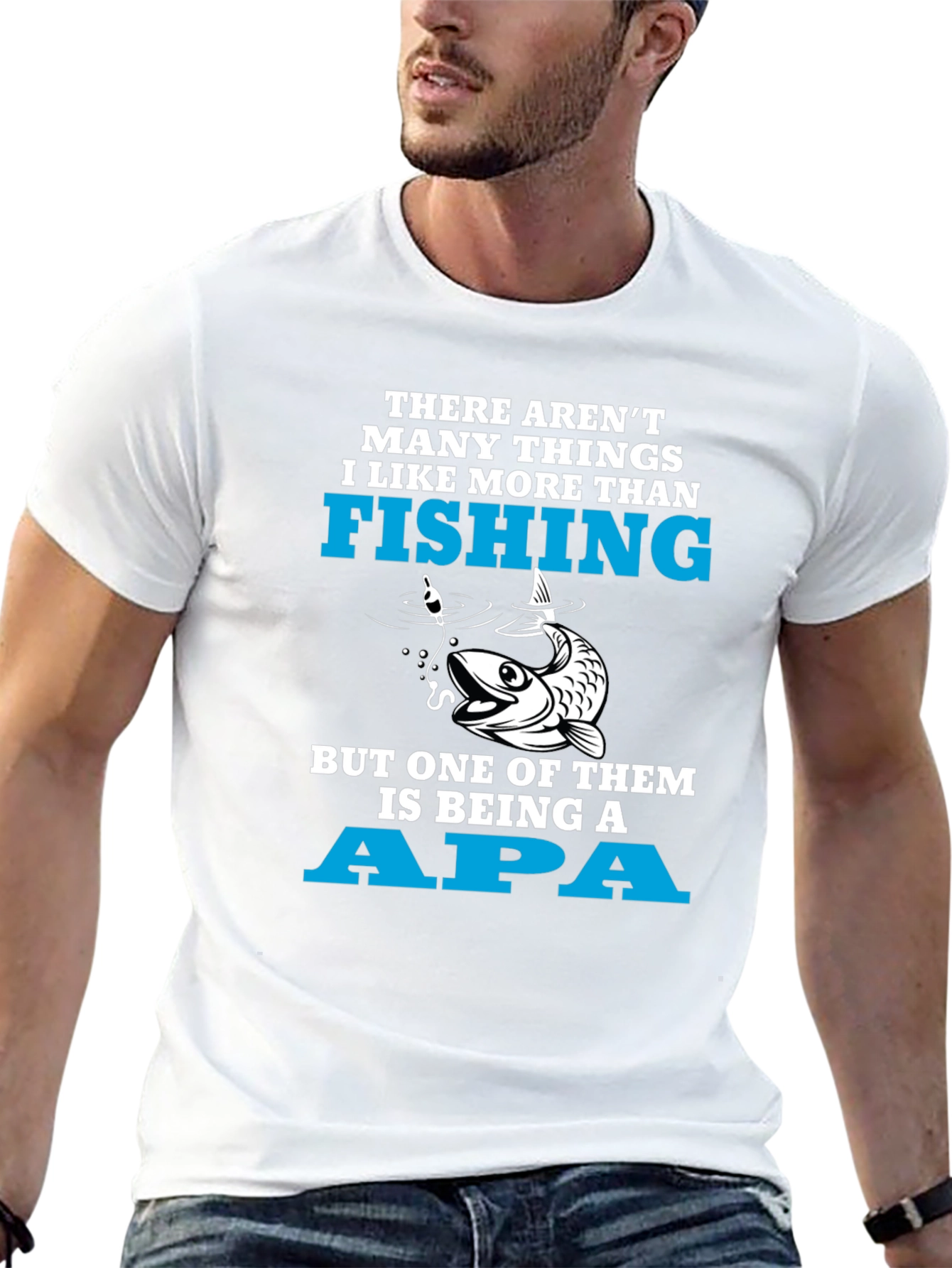 Fishing APA T-Shirt - Great Gift for Grandpas!