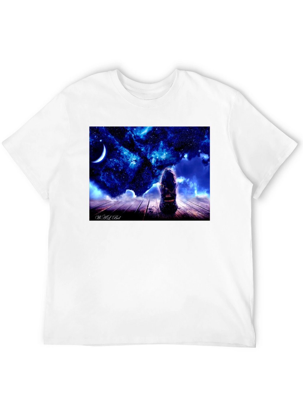 Cosmic Dreamer Black T-Shirt