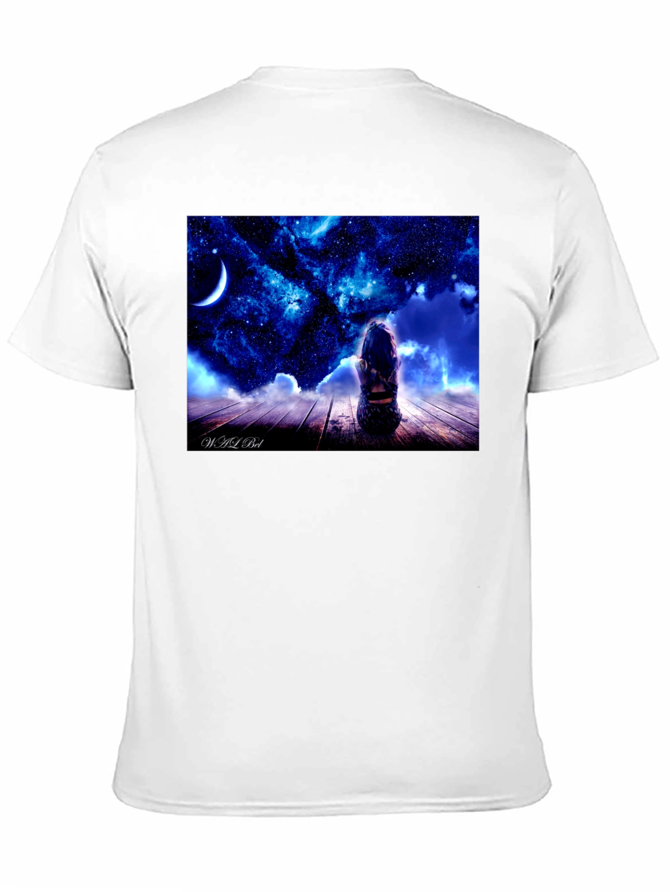 Cosmic Dreamer Black T-Shirt