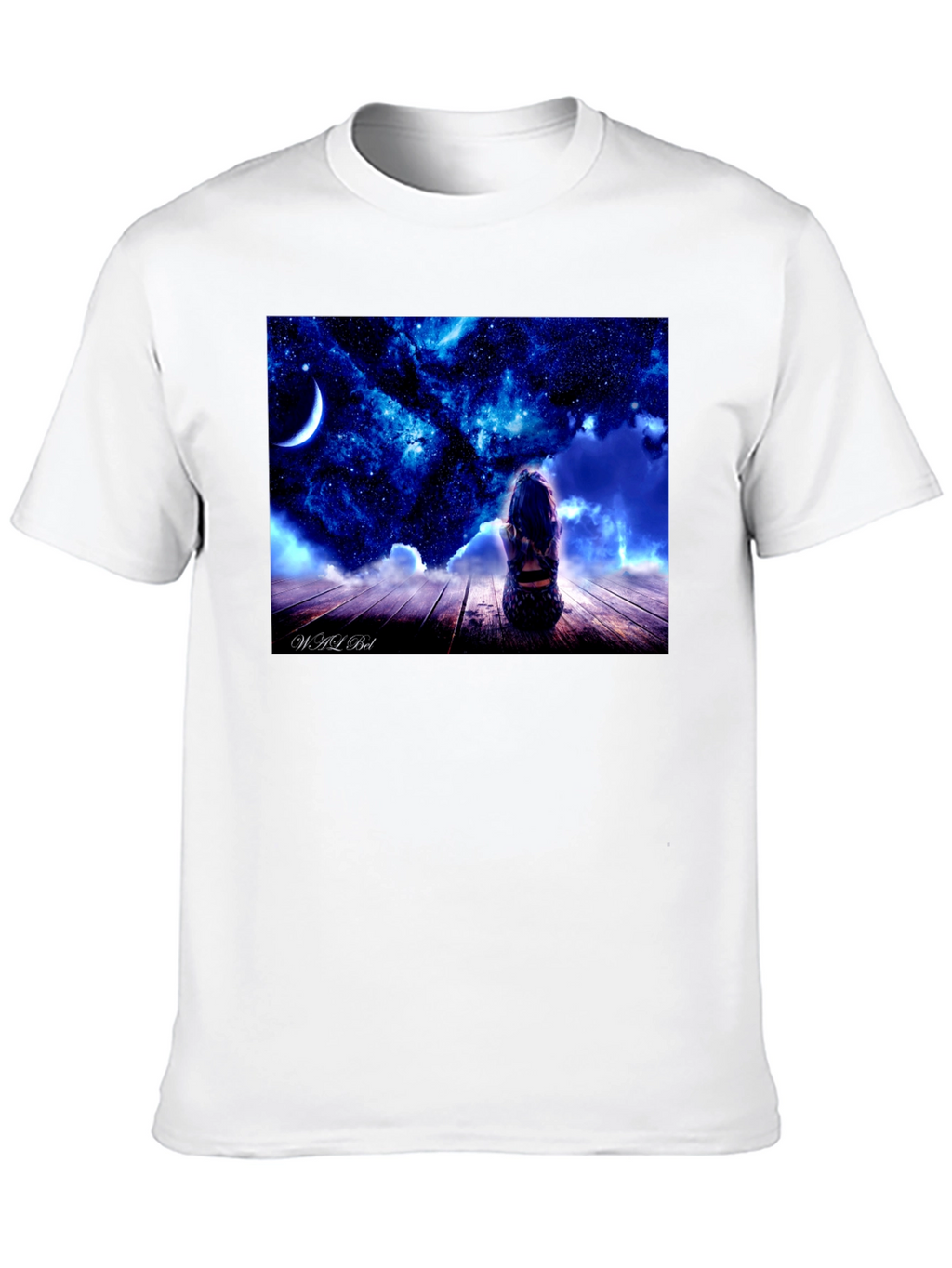 Cosmic Dreamer Black T-Shirt