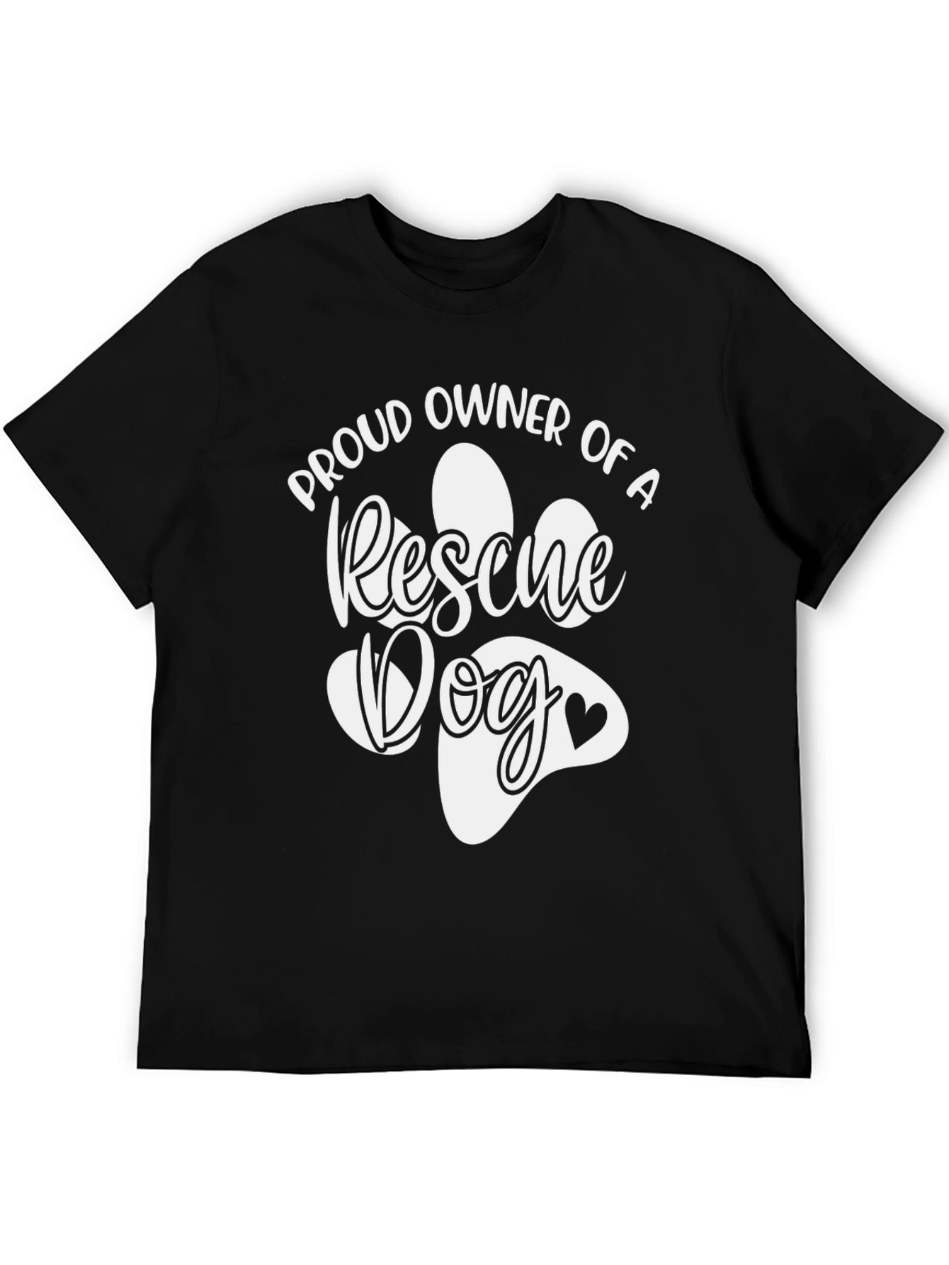 Proud Rescue Dog Owner T-Shirt