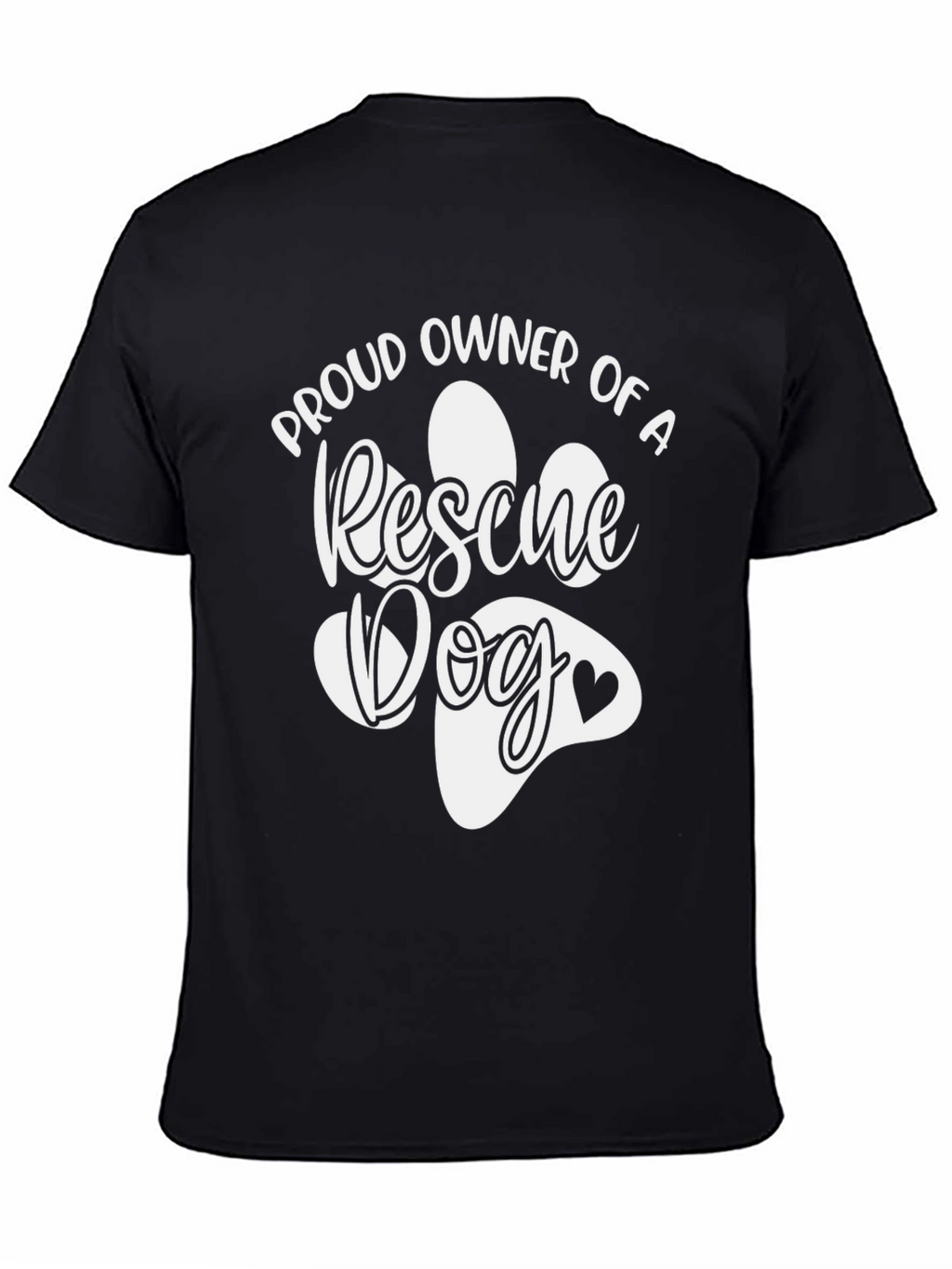 Proud Rescue Dog Owner T-Shirt