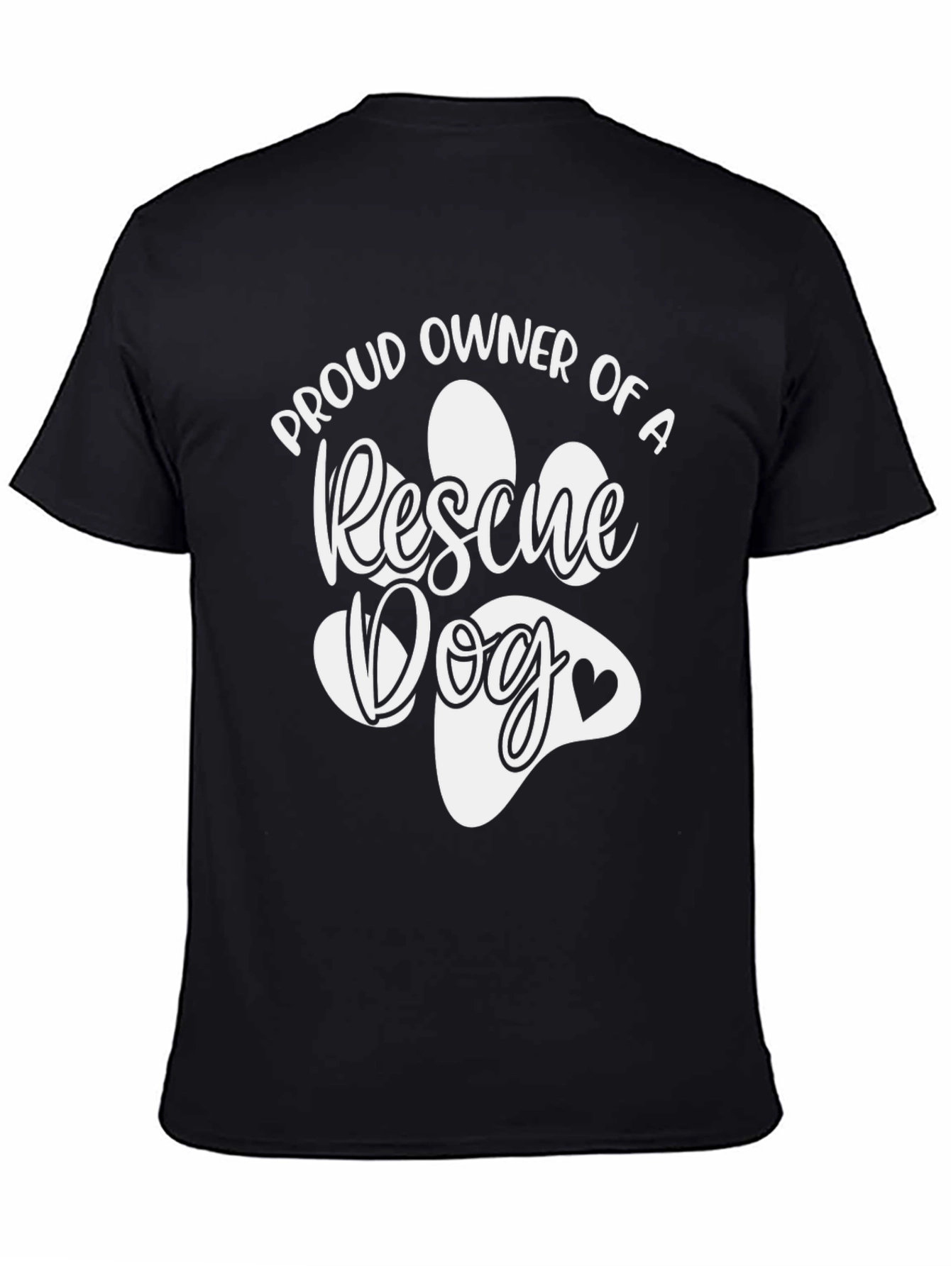Proud Rescue Dog Owner T-Shirt