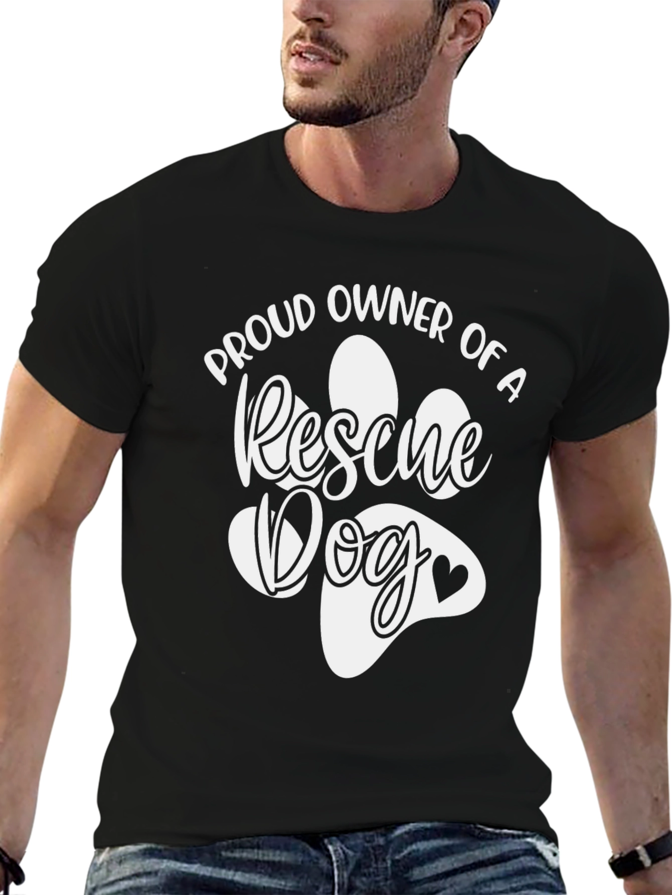 Proud Rescue Dog Owner T-Shirt