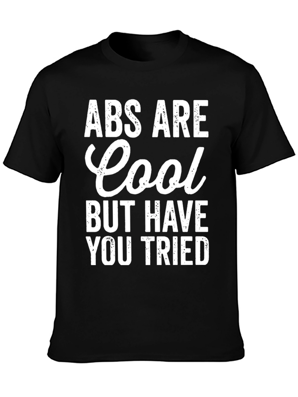 Abs Are Cool Graphic Novelty T-Shirt