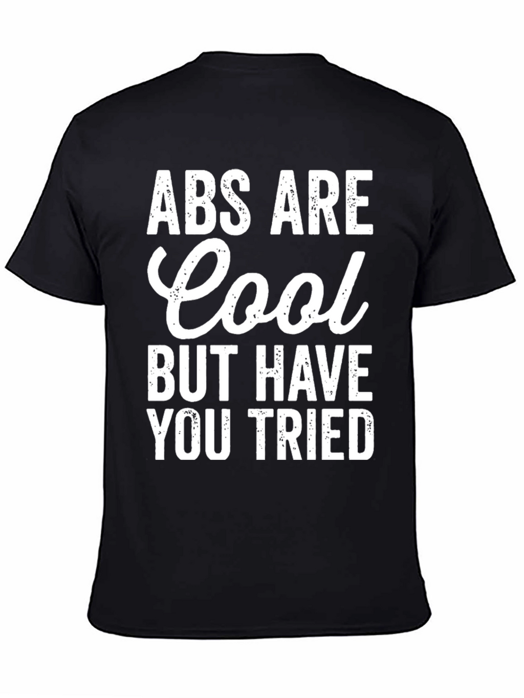 Abs Are Cool Graphic Novelty T-Shirt