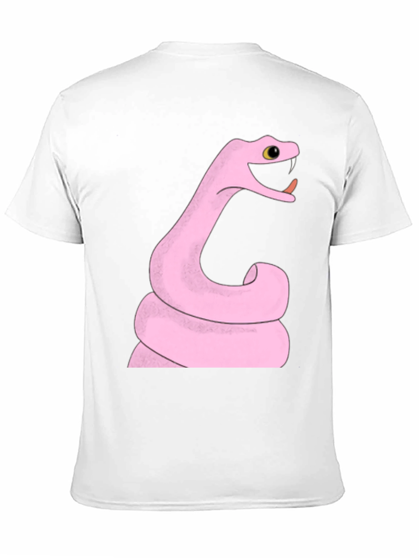 Pink Snake Graphic T-Shirt