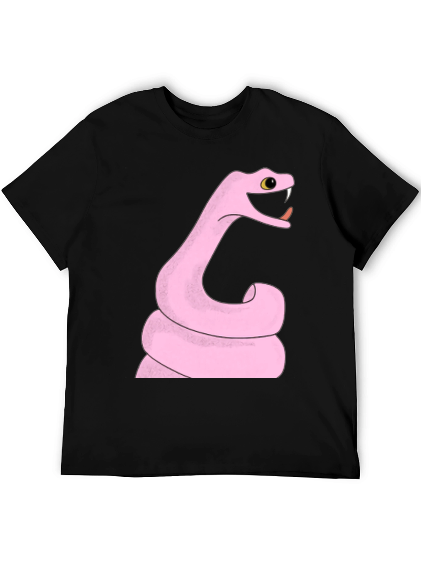 Pink Snake Graphic T-Shirt