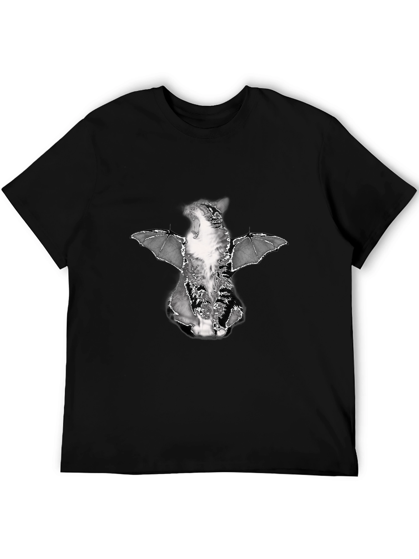 Cat Bat Graphic T-Shirt