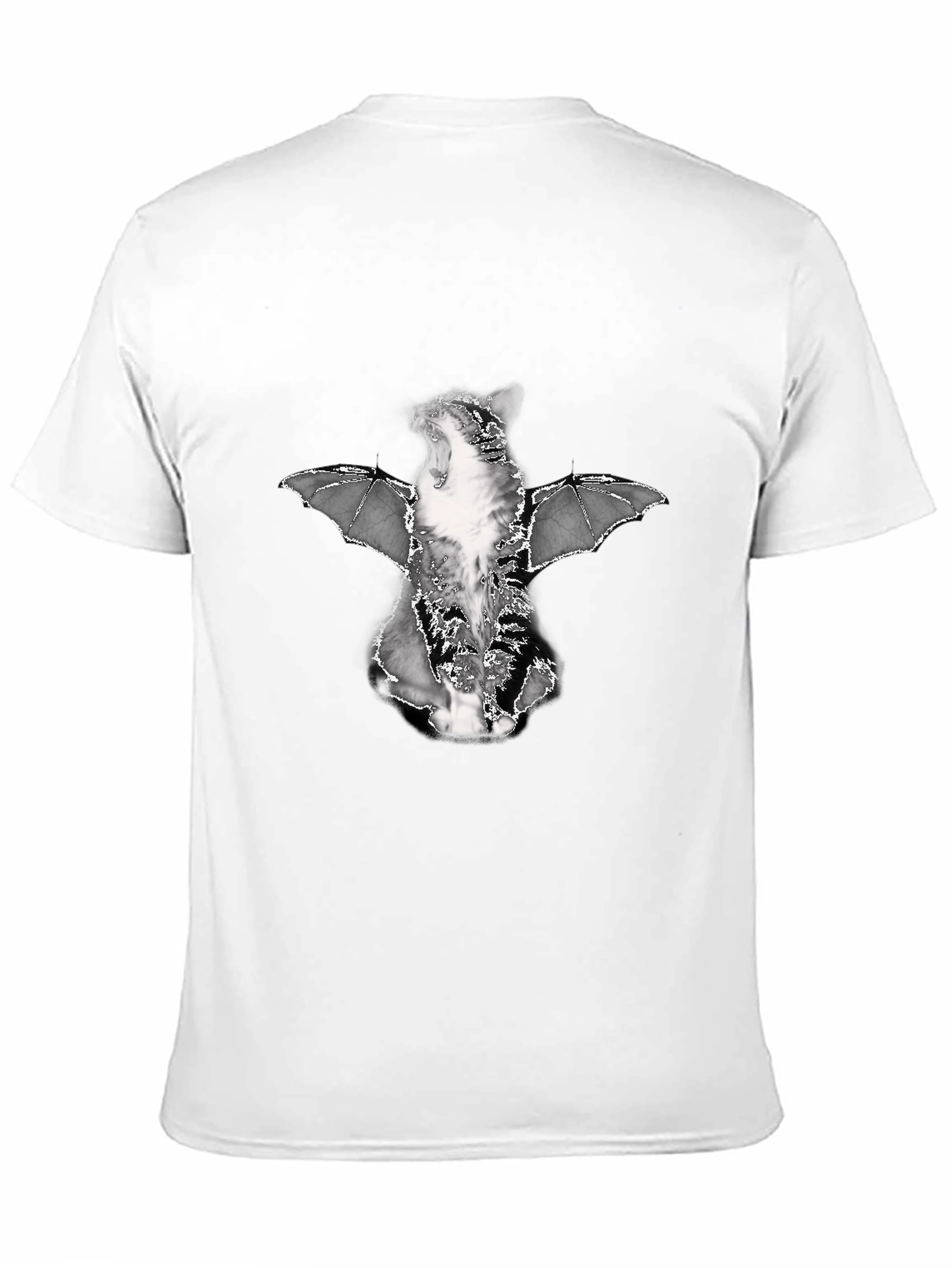 Cat Bat Graphic T-Shirt