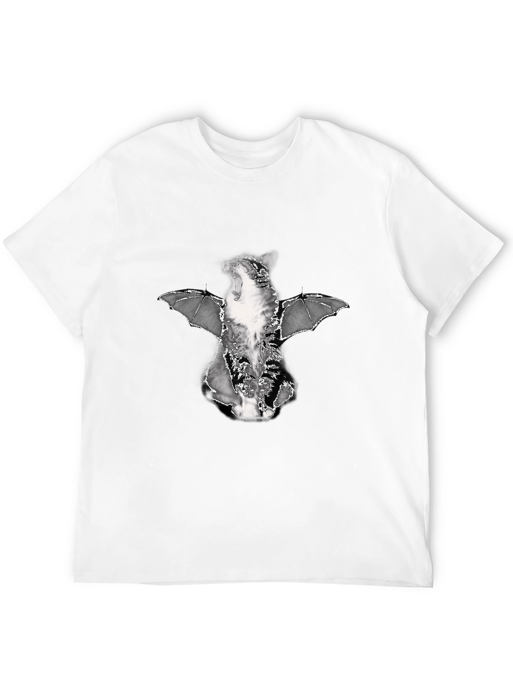 Cat Bat Graphic T-Shirt
