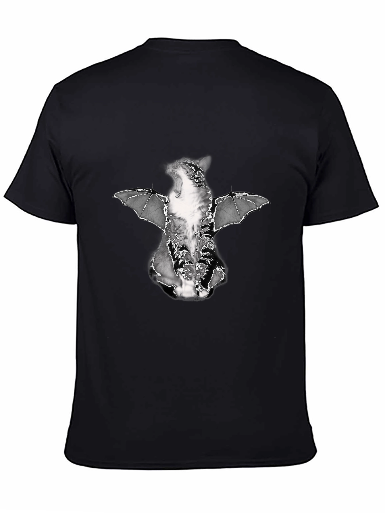 Cat Bat Graphic T-Shirt