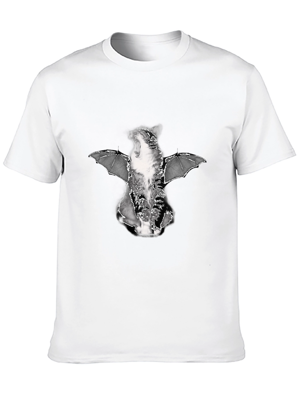 Cat Bat Graphic T-Shirt