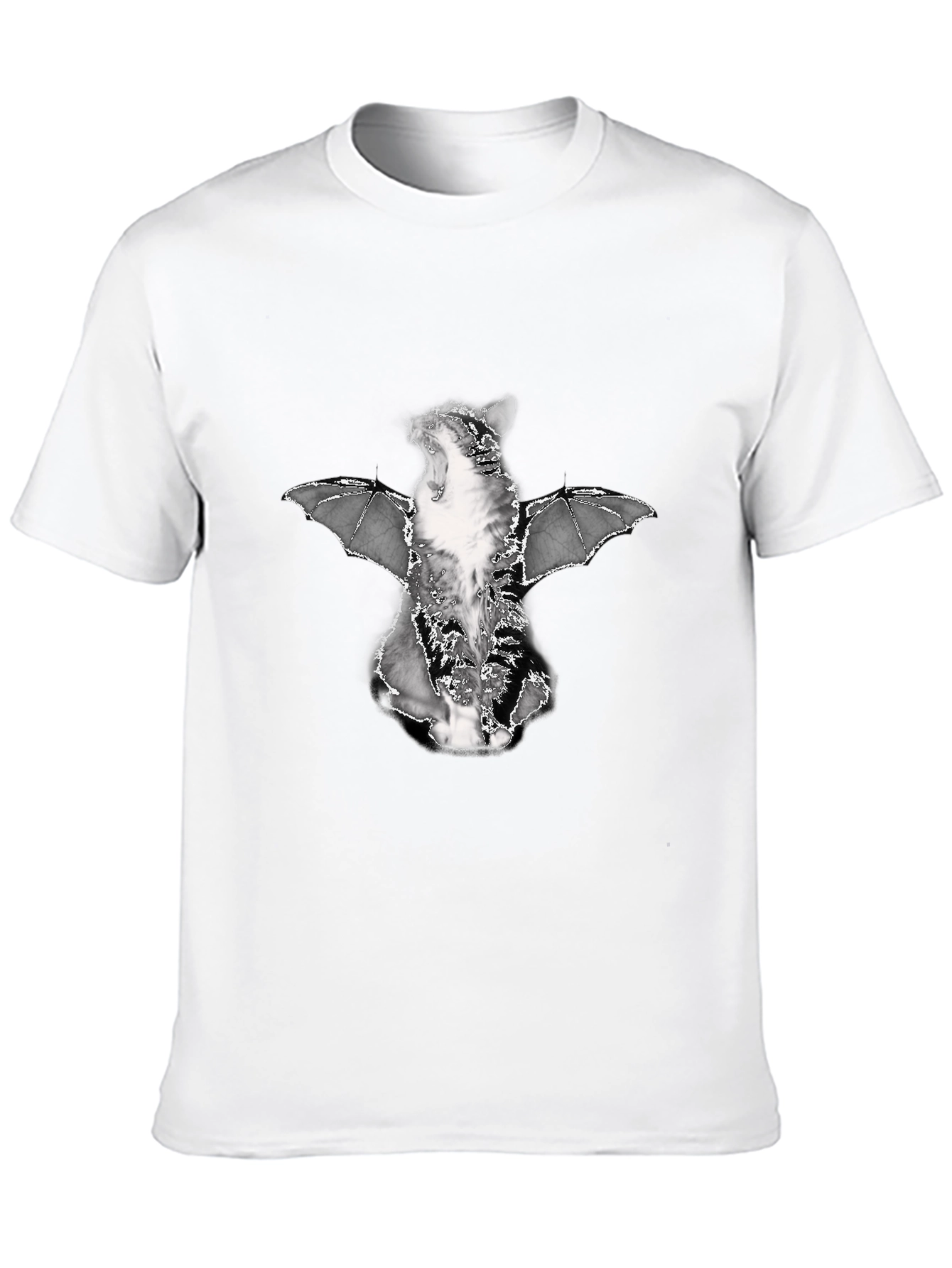 Cat Bat Graphic T-Shirt