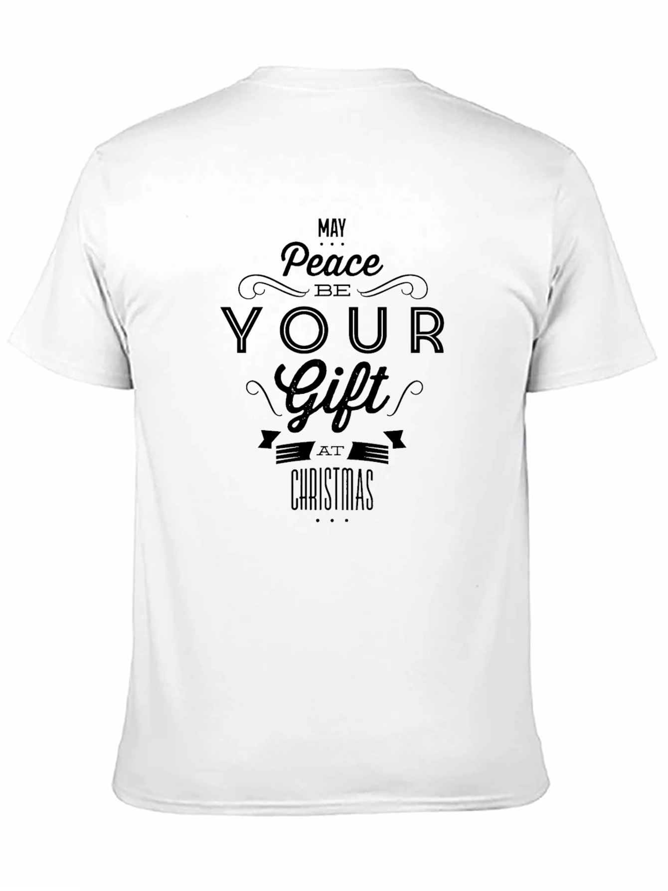 Peace Be Your Gift T-Shirt - Christmas Holiday Apparel