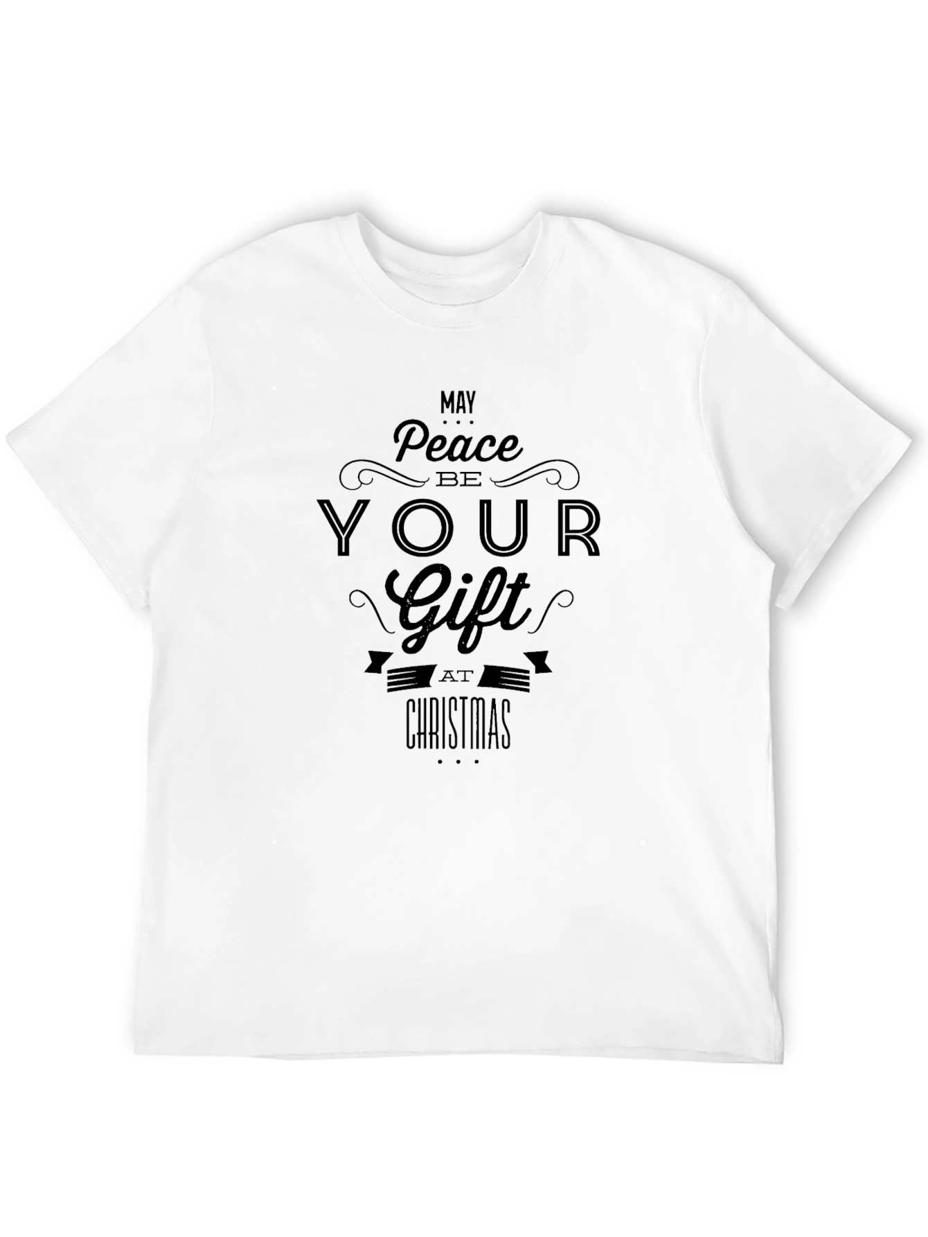 Peace Be Your Gift T-Shirt - Christmas Holiday Apparel