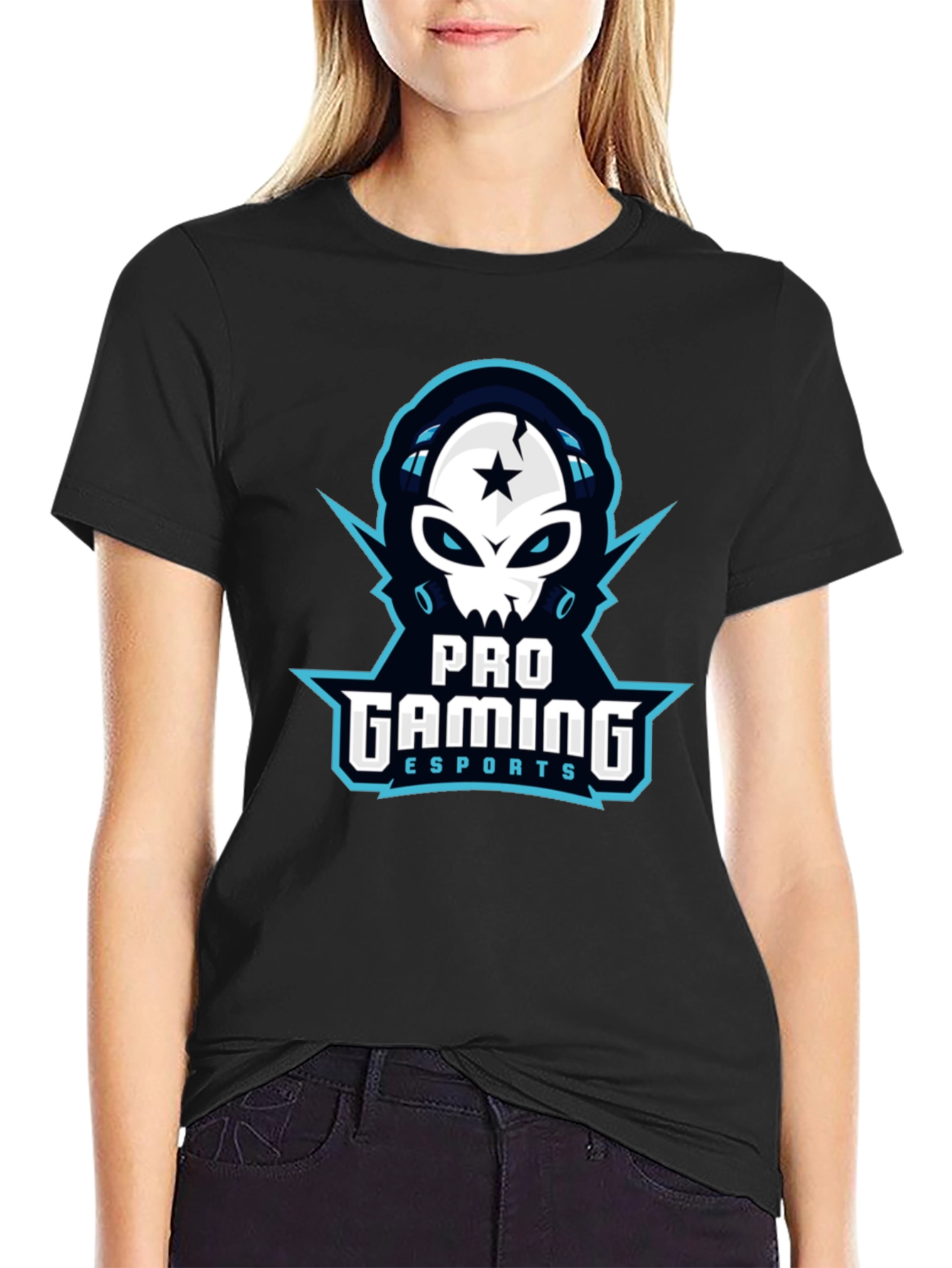 Pro Gaming Esports Black T-Shirt - Gamer Tee