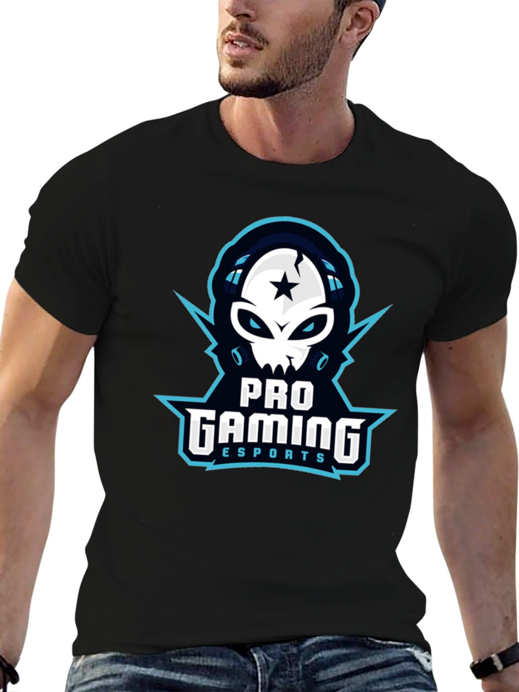 Pro Gaming Esports Black T-Shirt - Gamer Tee