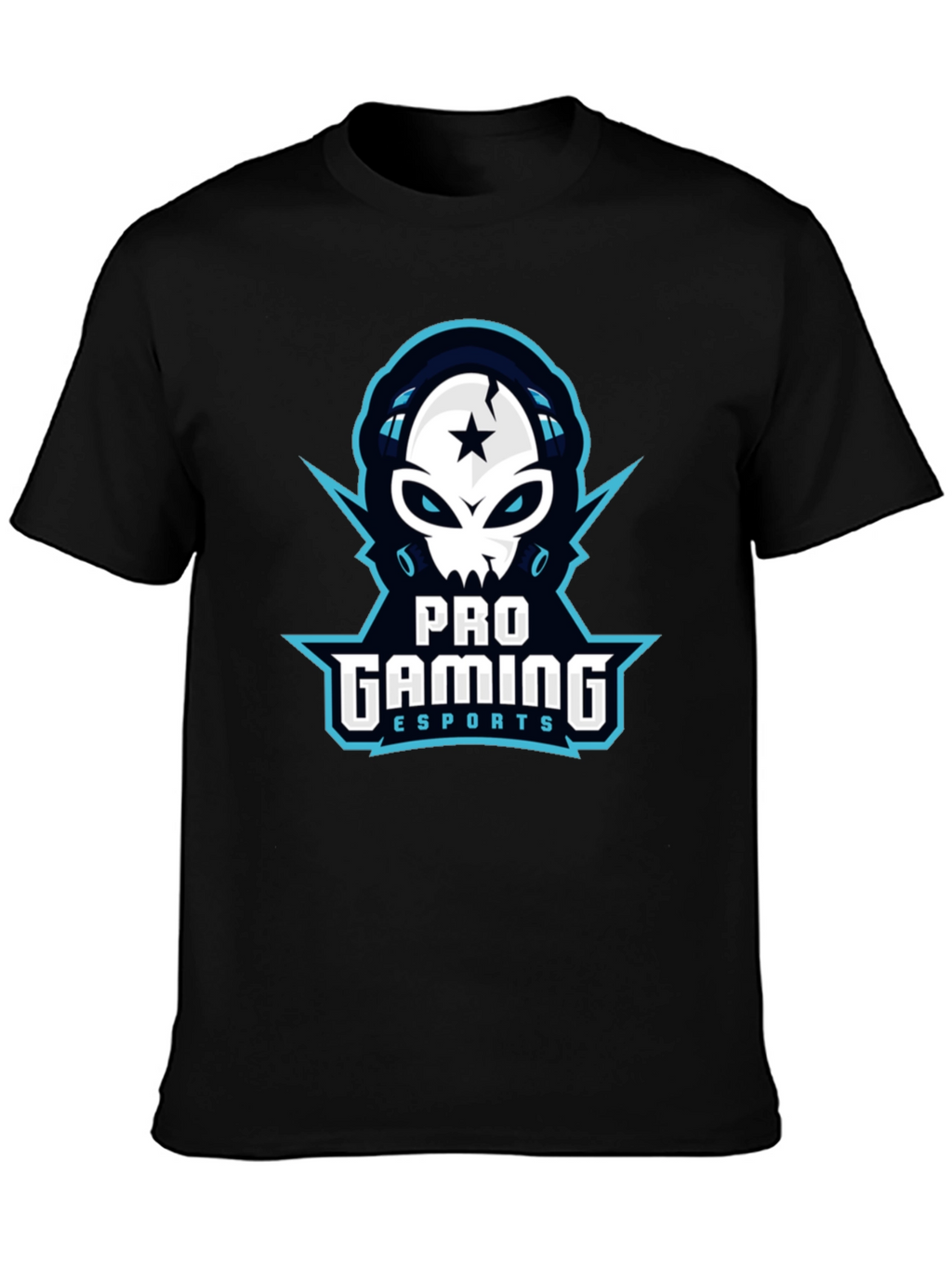 Pro Gaming Esports Black T-Shirt - Gamer Tee