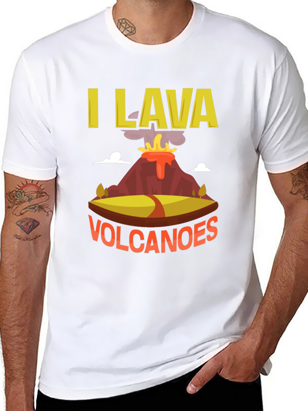 I Lava Volcanoes Graphic Tee