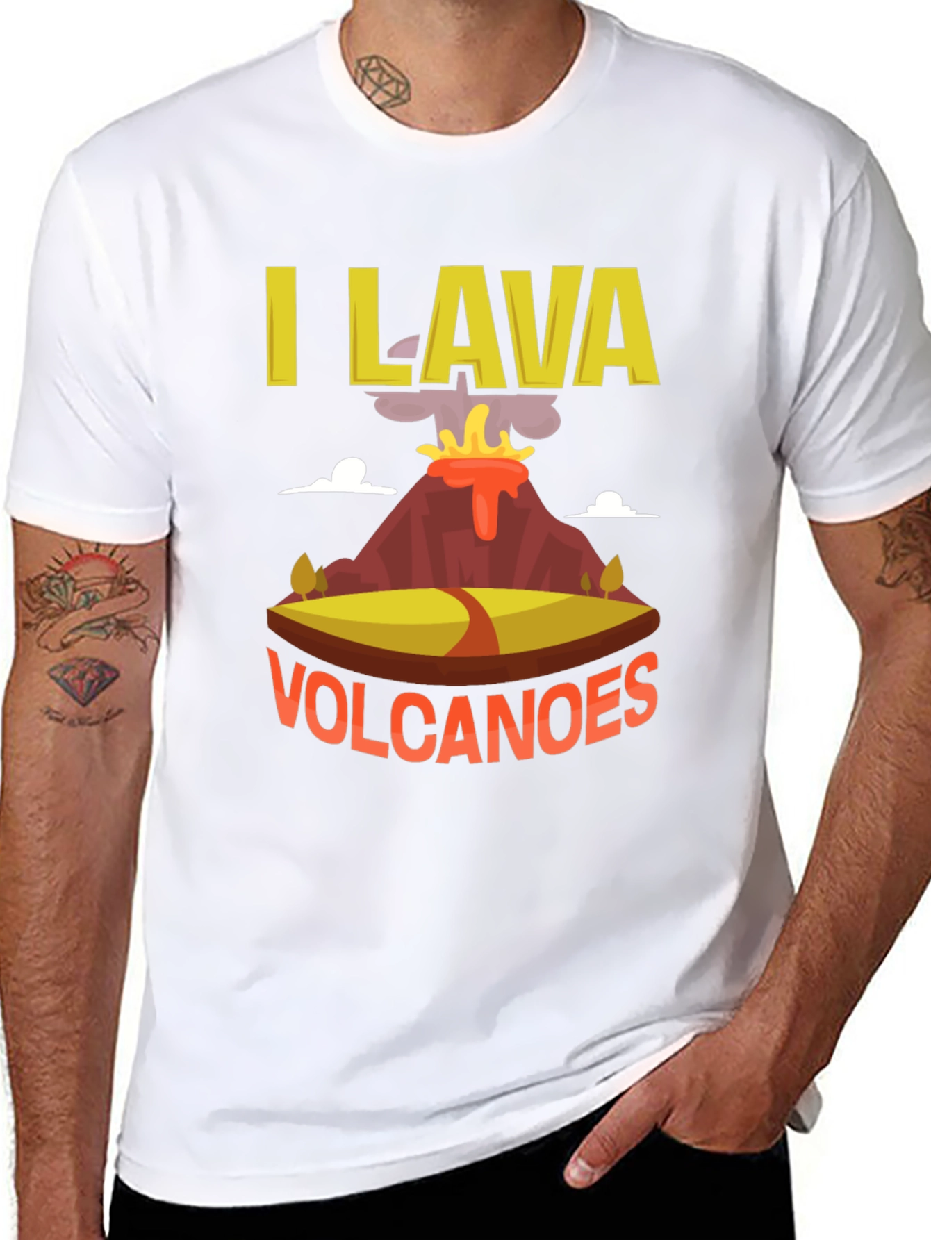 I Lava Volcanoes Graphic Tee