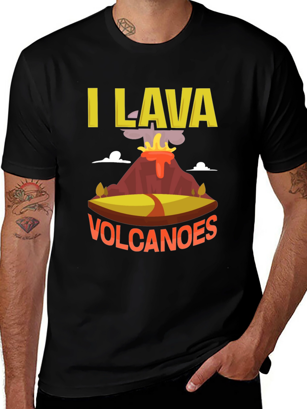 I Lava Volcanoes Graphic Tee