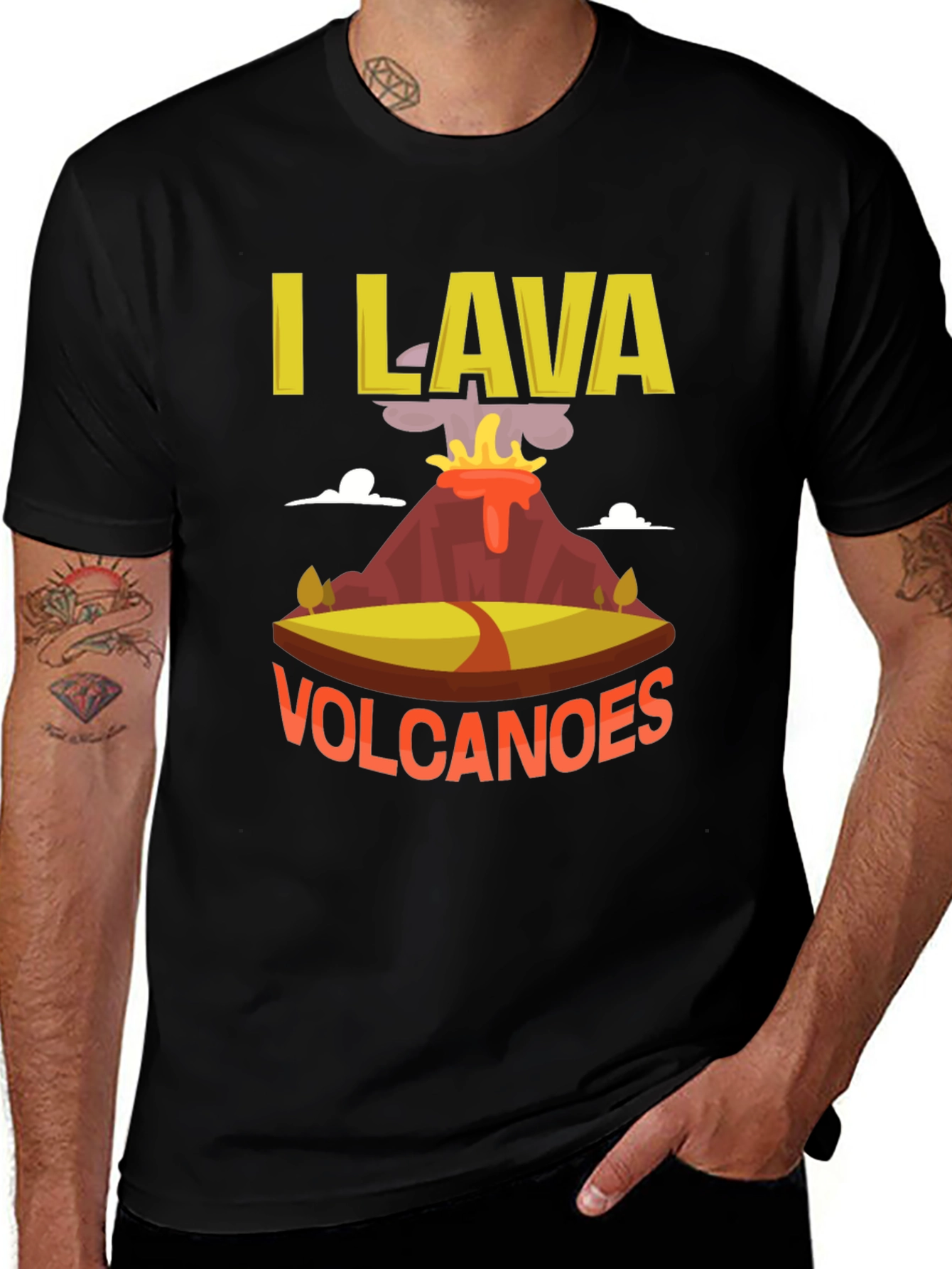 I Lava Volcanoes Graphic Tee