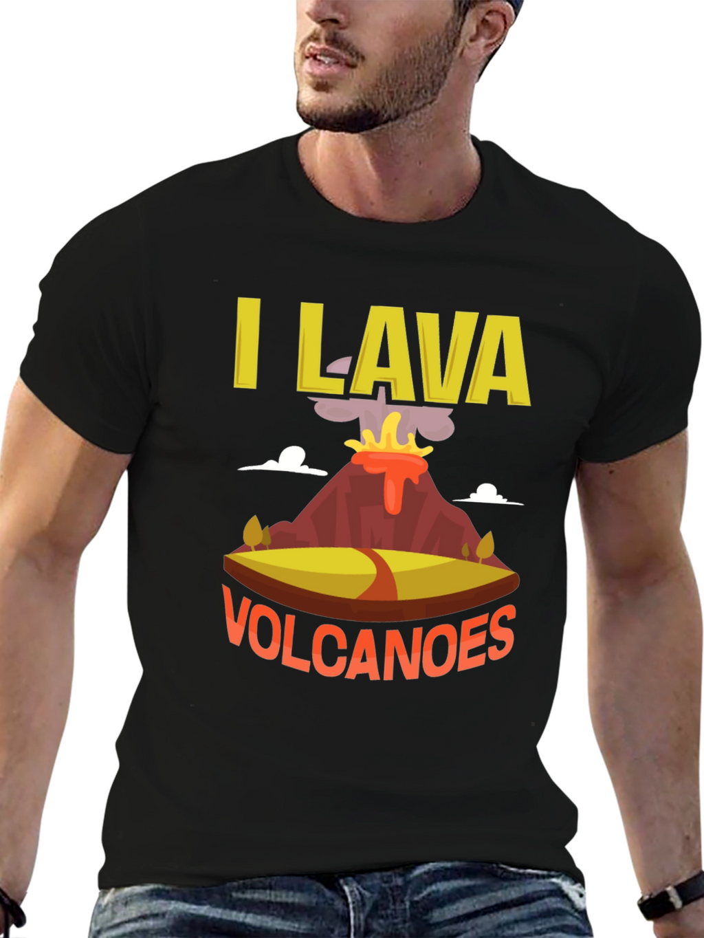 I Lava Volcanoes Graphic Tee