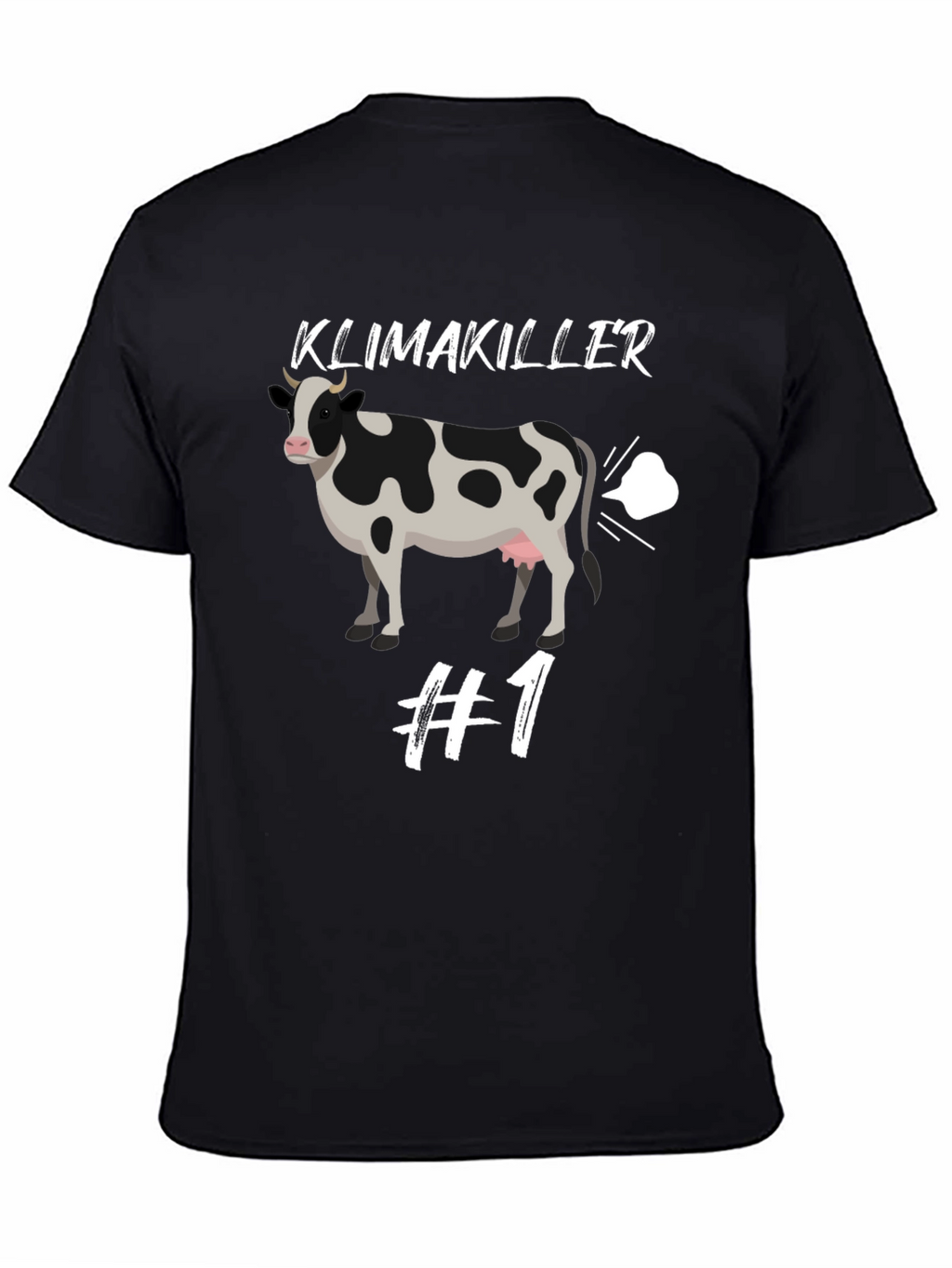 Klimakiller #1 Graphic T-Shirt - Black