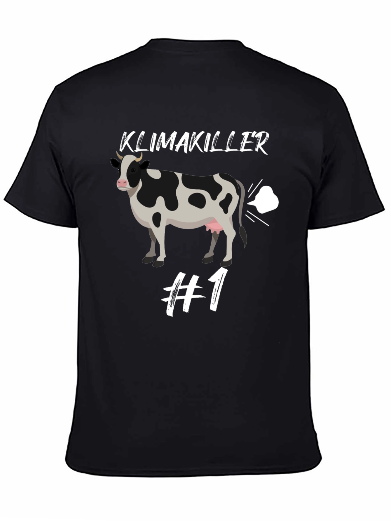 Klimakiller #1 Graphic T-Shirt - Black