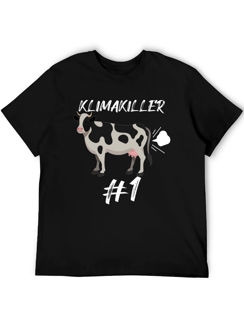 Klimakiller #1 Graphic T-Shirt - Black
