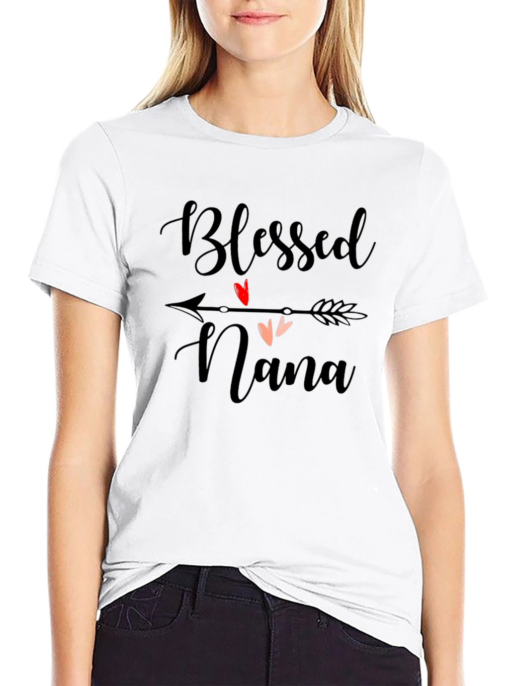 Blessed Nana T-Shirt - Cute Graphic Tee