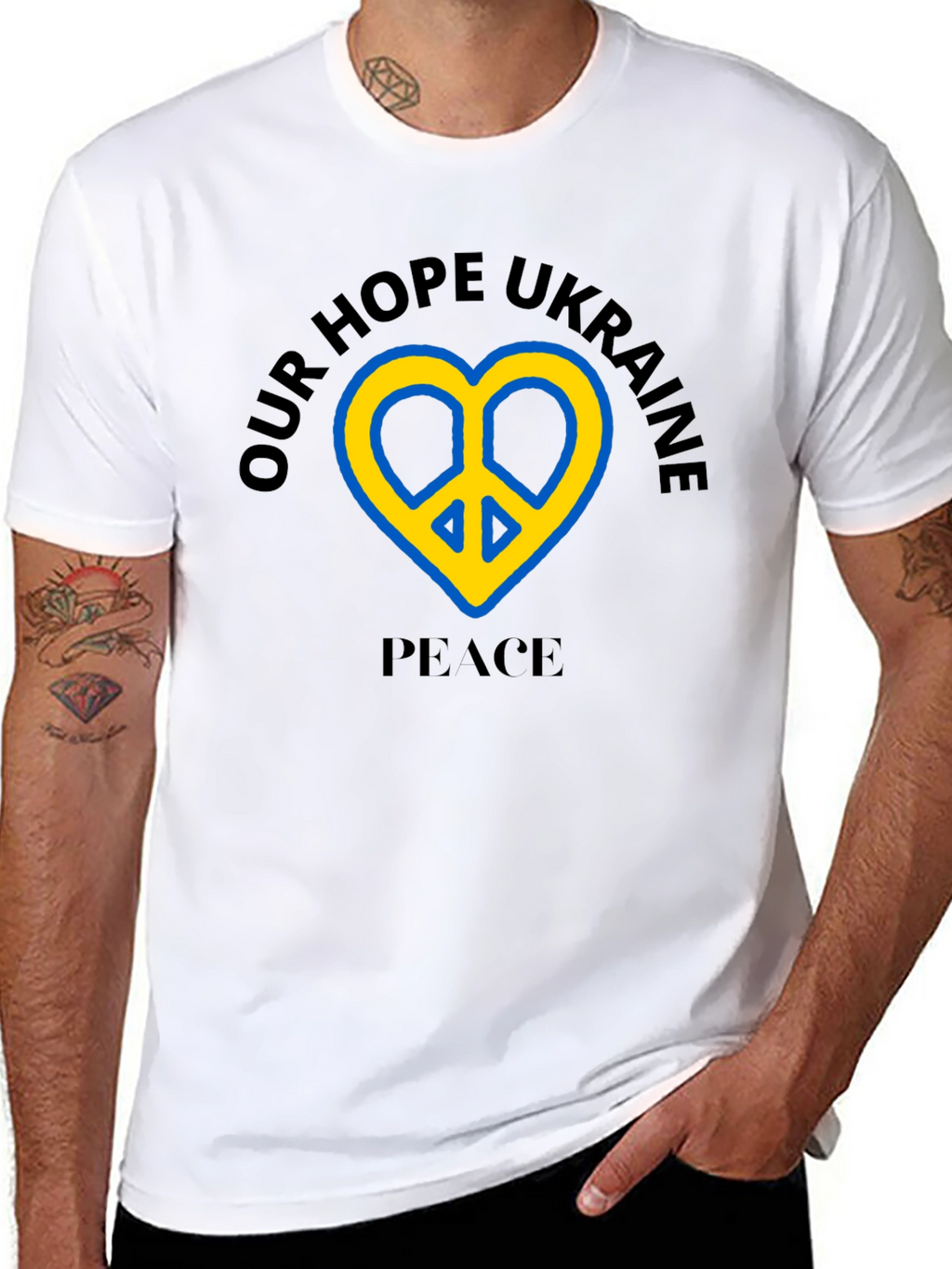Ukraine Hope & Peace T-Shirt