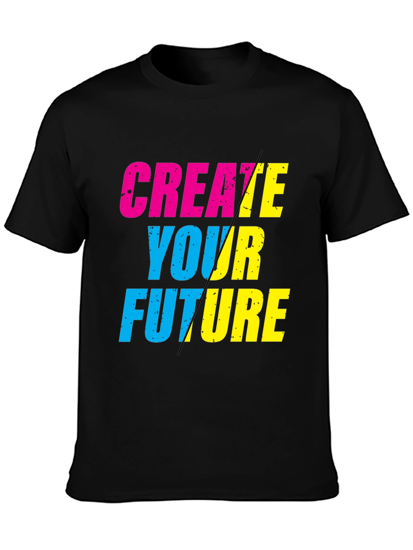 Create Your Future Graphic T-Shirt - Black