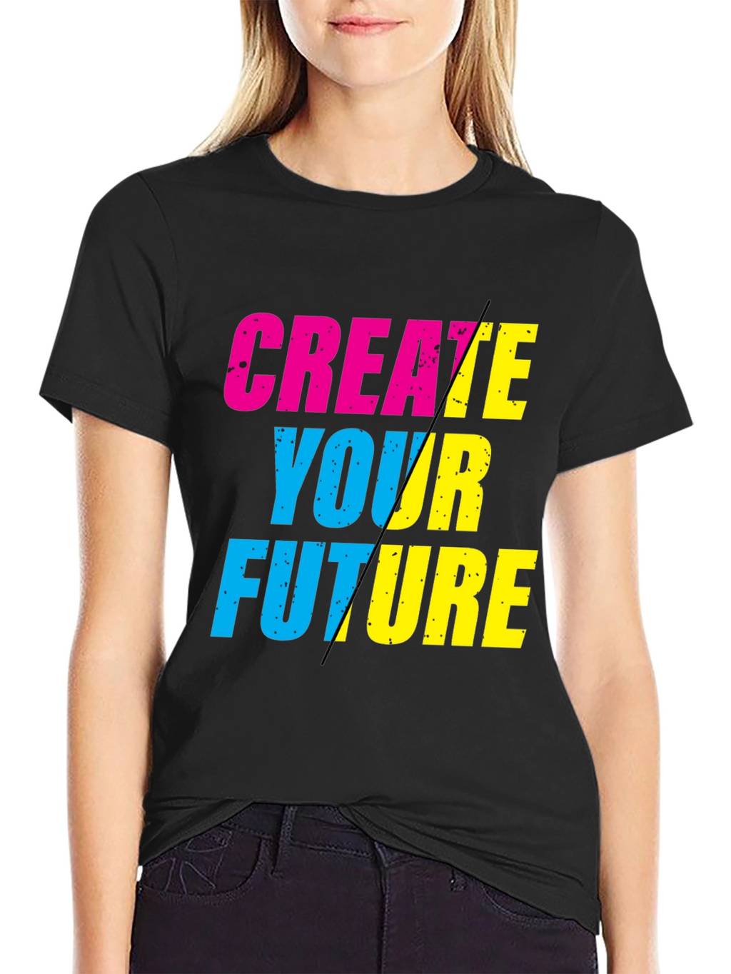 Create Your Future Graphic T-Shirt - Black