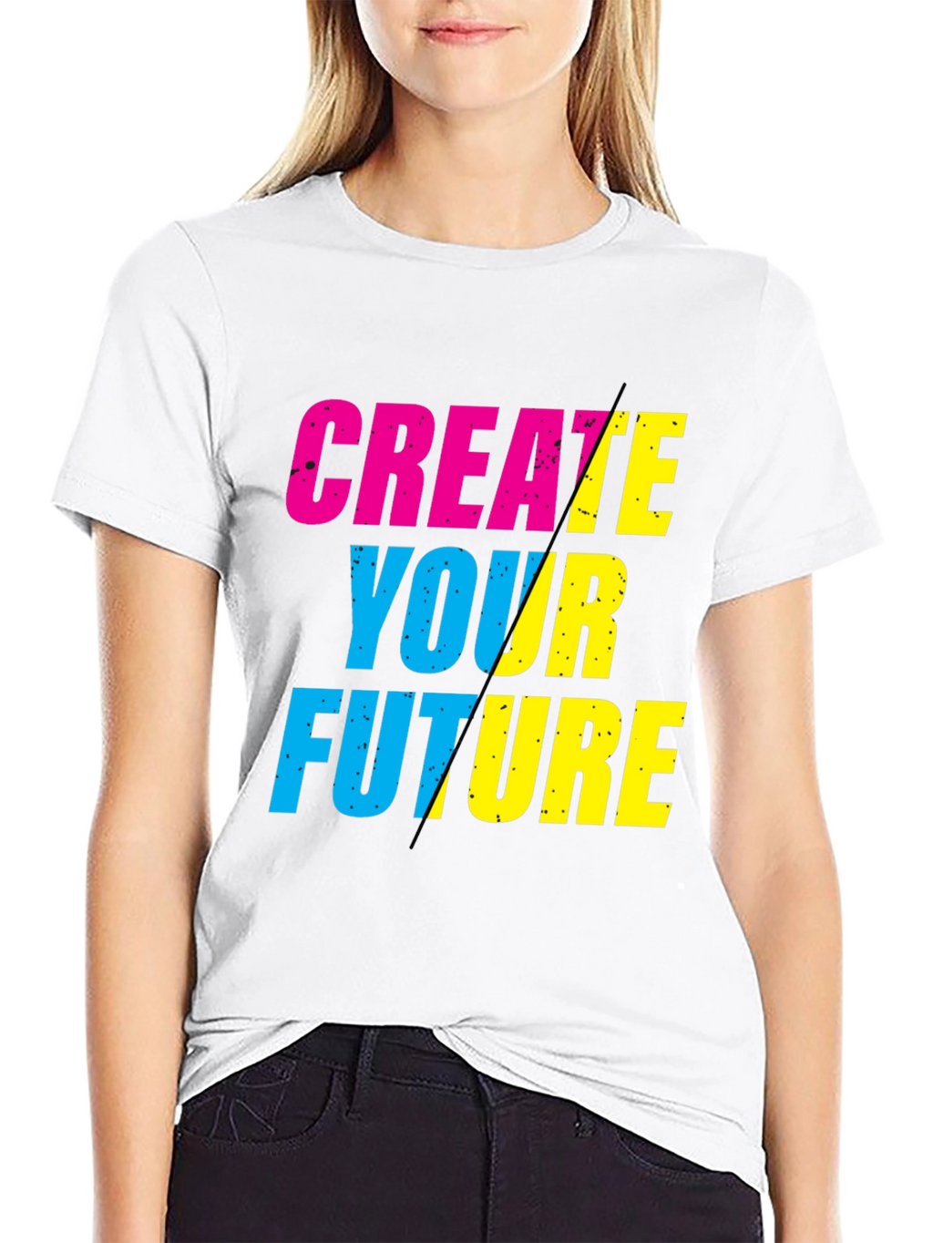 Create Your Future Graphic T-Shirt - Black
