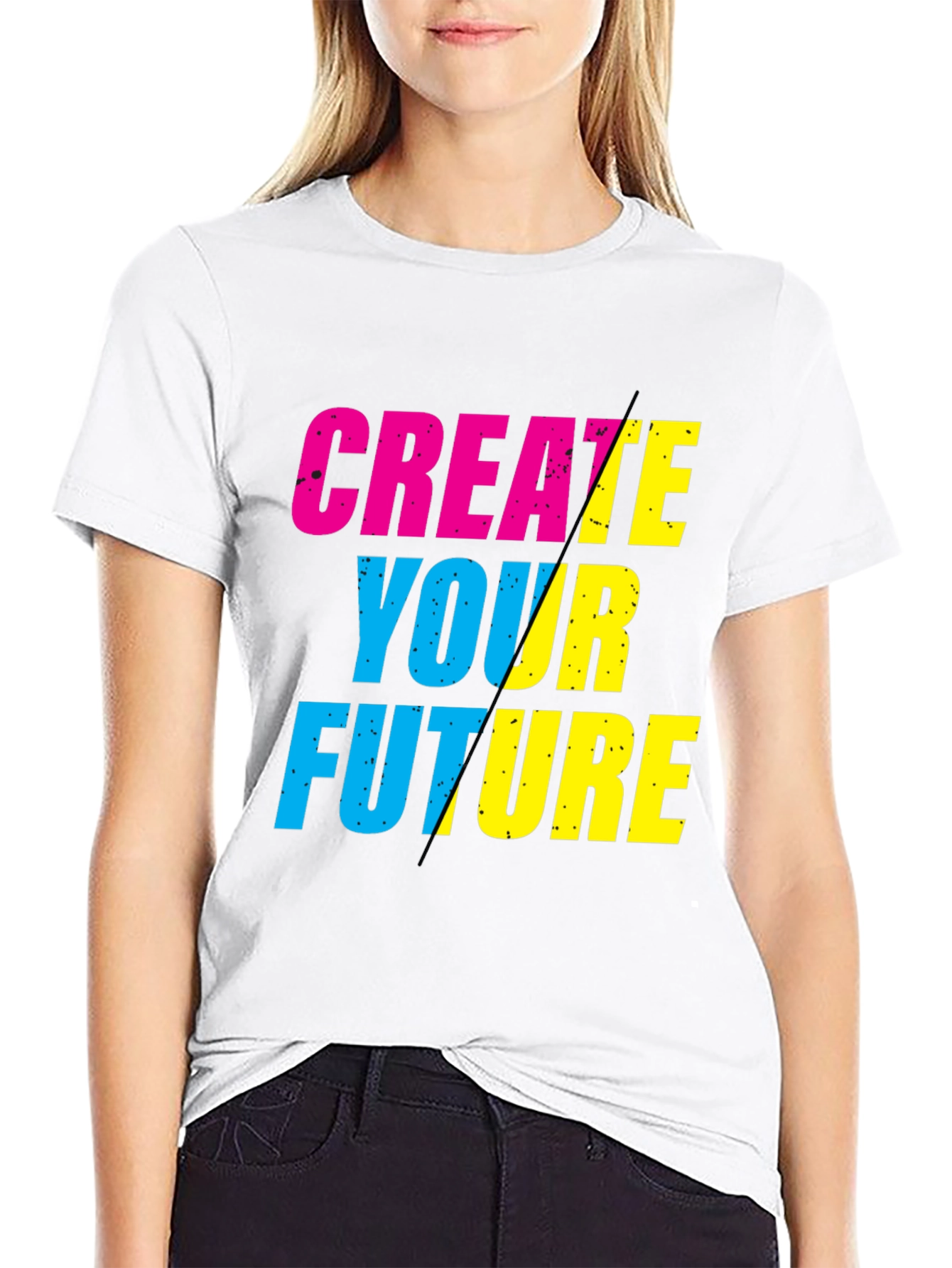 Create Your Future Graphic T-Shirt - Black