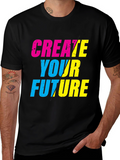 Create Your Future Graphic T-Shirt - Black