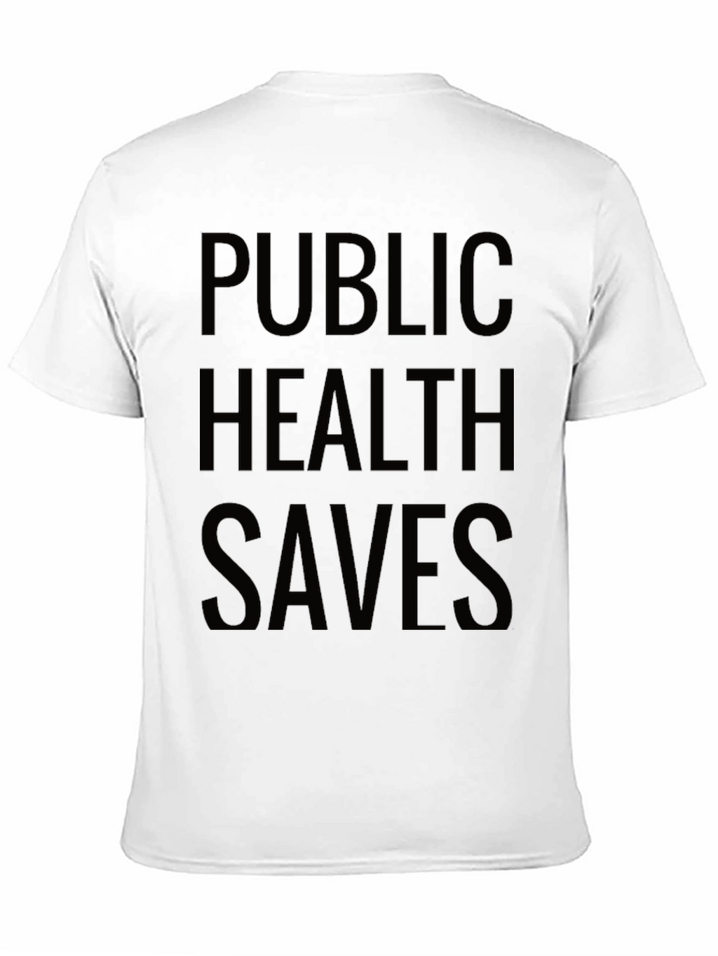 Public Health Saves Black T-Shirt