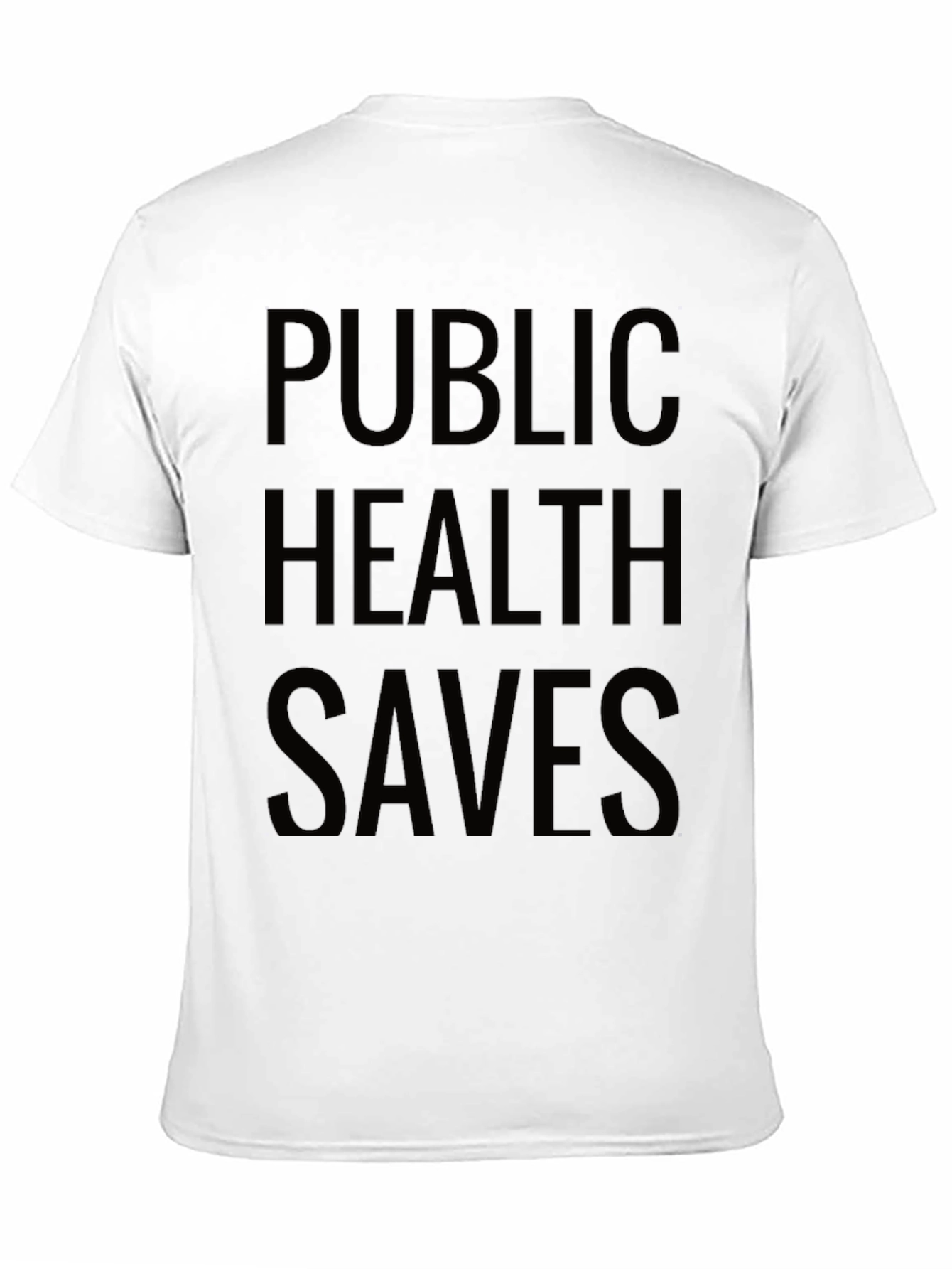 Public Health Saves Black T-Shirt