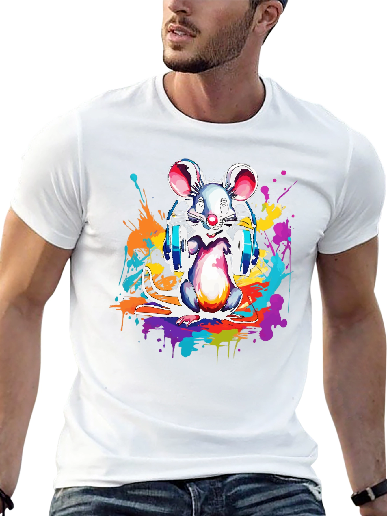 DJ Mouse Graphic Tee
