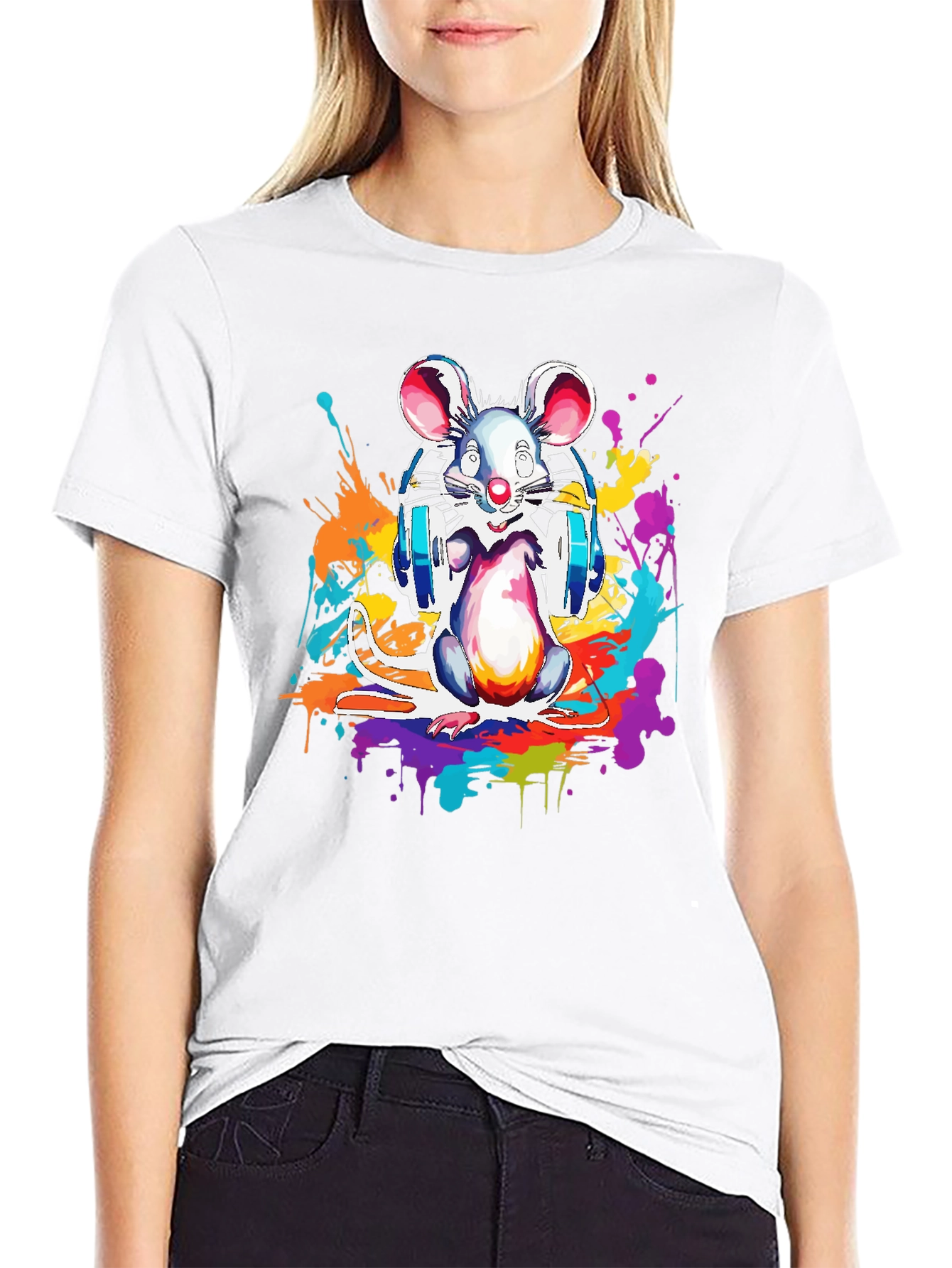 DJ Mouse Graphic Tee