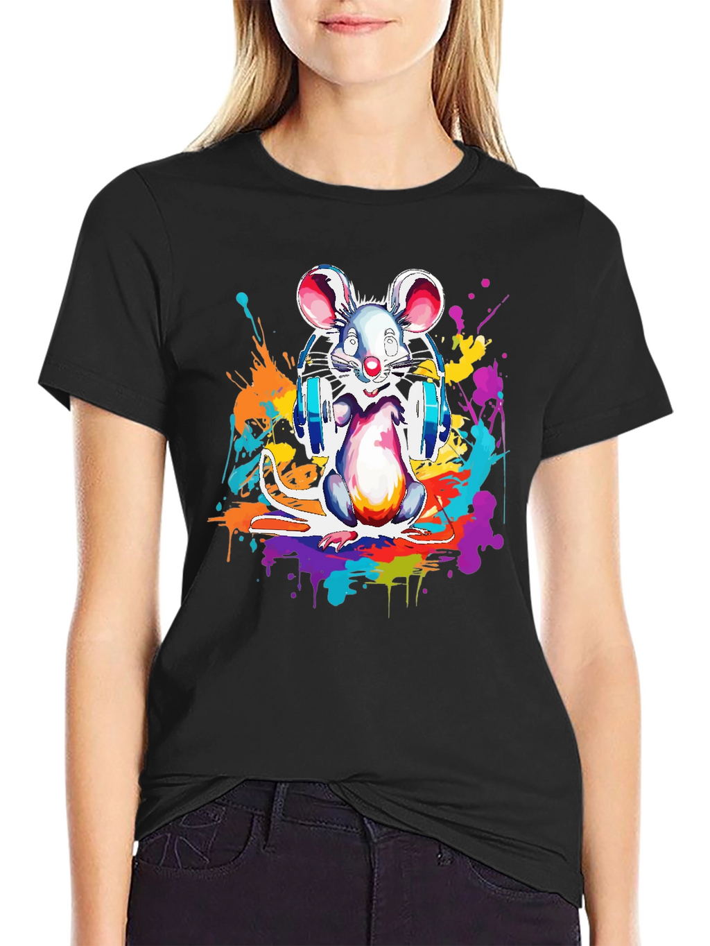 DJ Mouse Graphic Tee