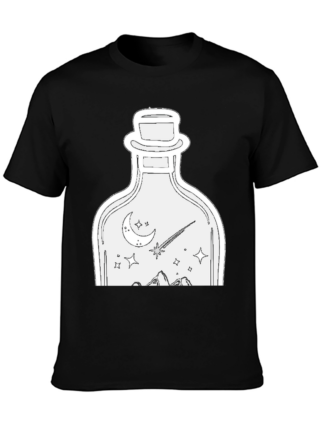Night Sky Bottle Graphic Tee