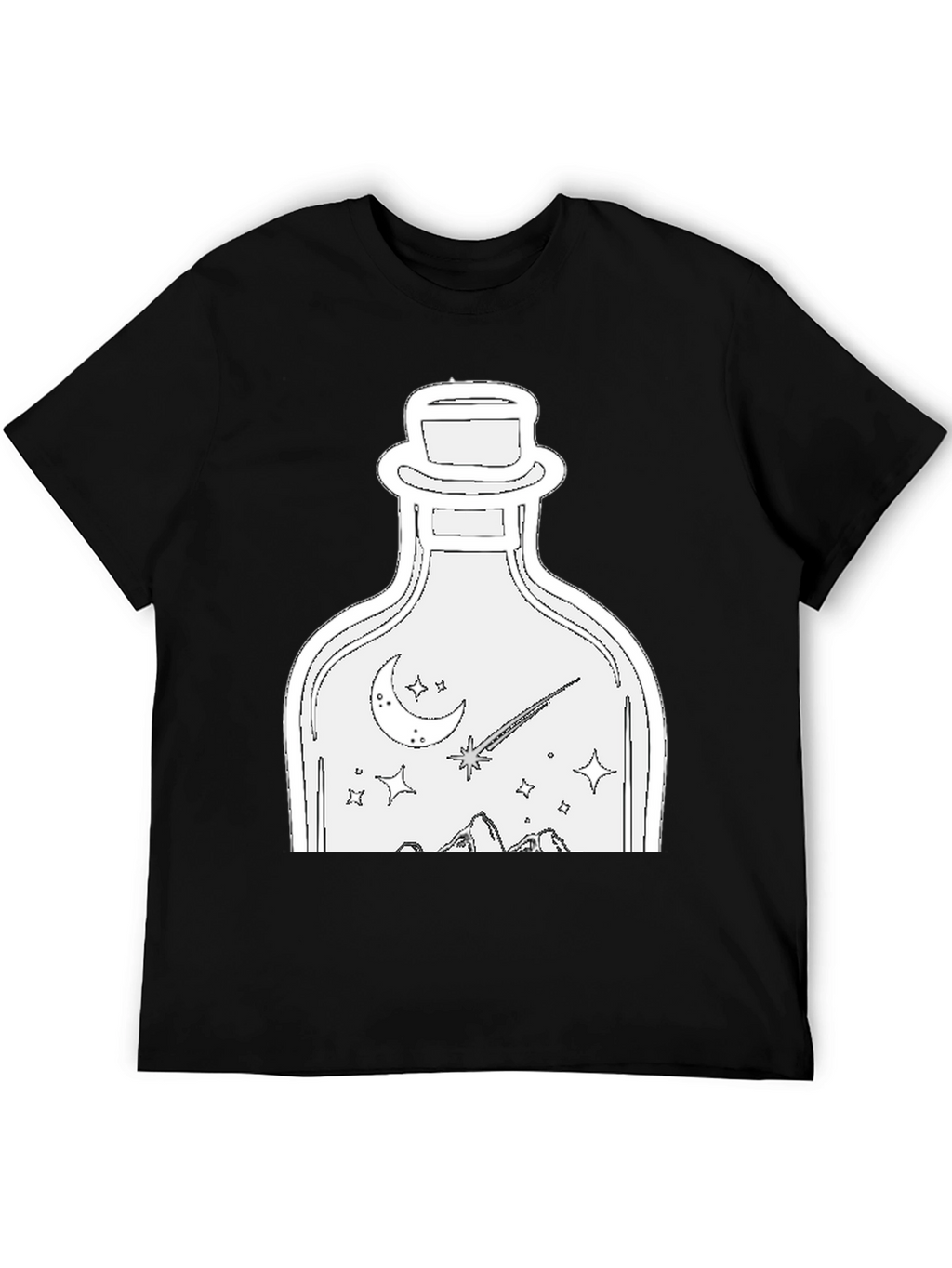 Night Sky Bottle Graphic Tee