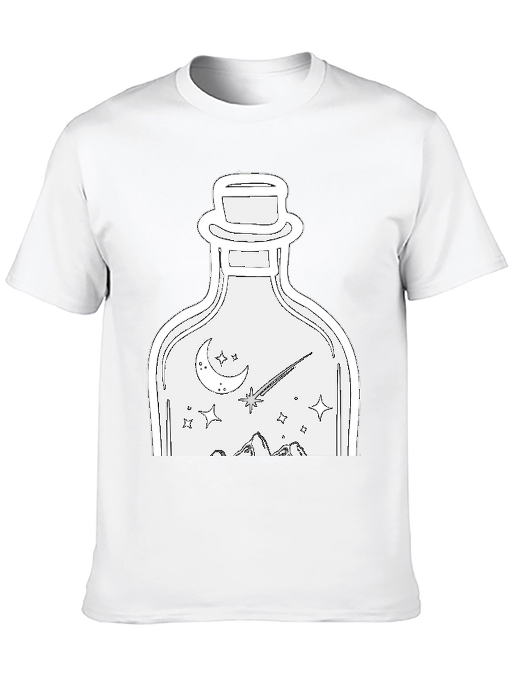 Night Sky Bottle Graphic Tee