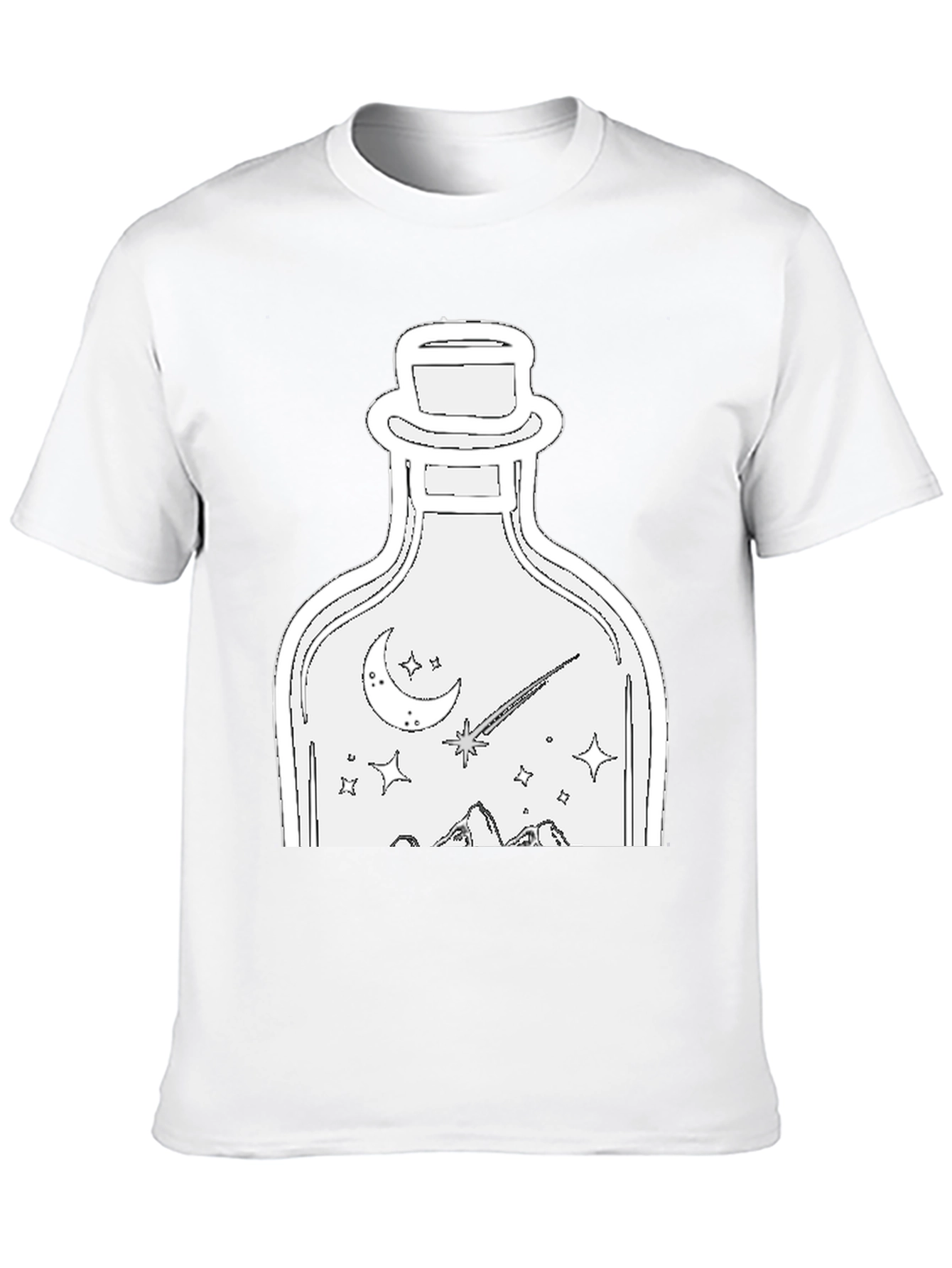 Night Sky Bottle Graphic Tee