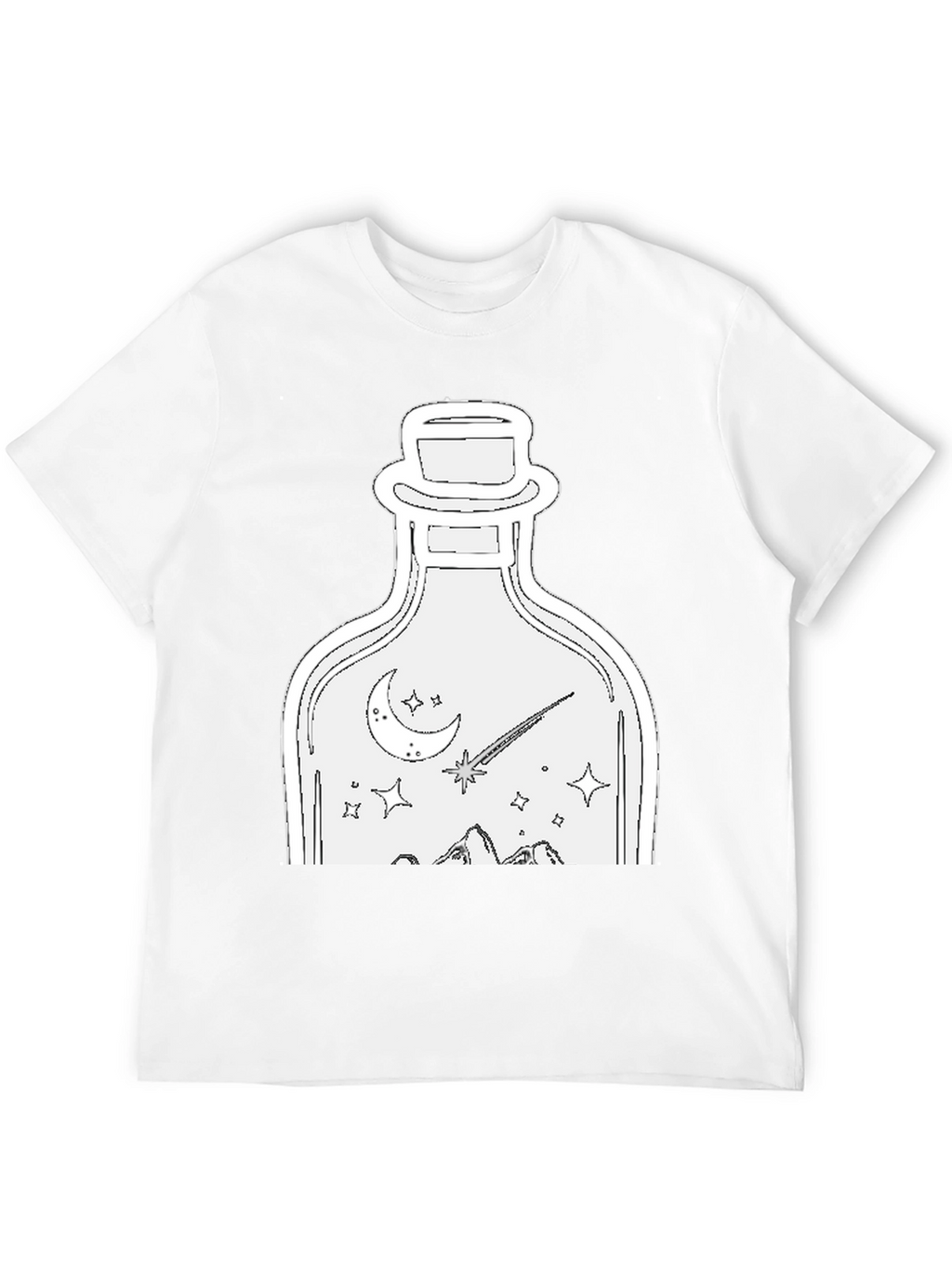 Night Sky Bottle Graphic Tee